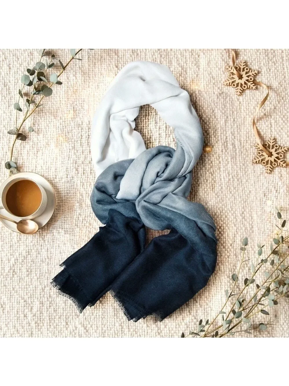 Cushnie Horizon Ombre Scarf